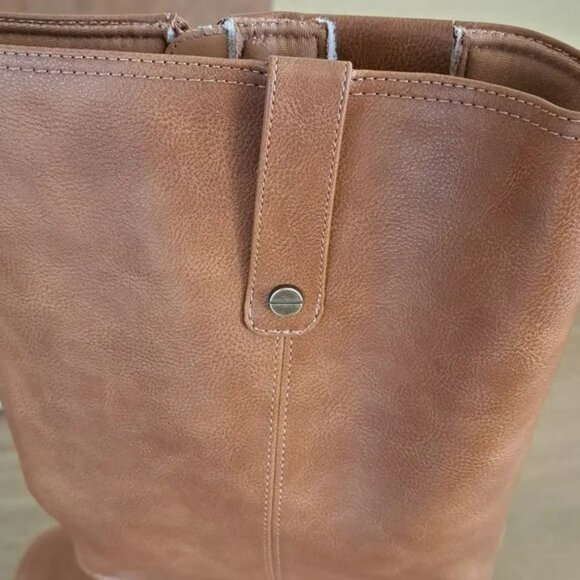 Dr Scholl's Joplin Tall Boot - Color: Dark Honey - Size: Women 9.5 - Picture 9 of 12